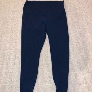 Lululemon wunder under in Navy